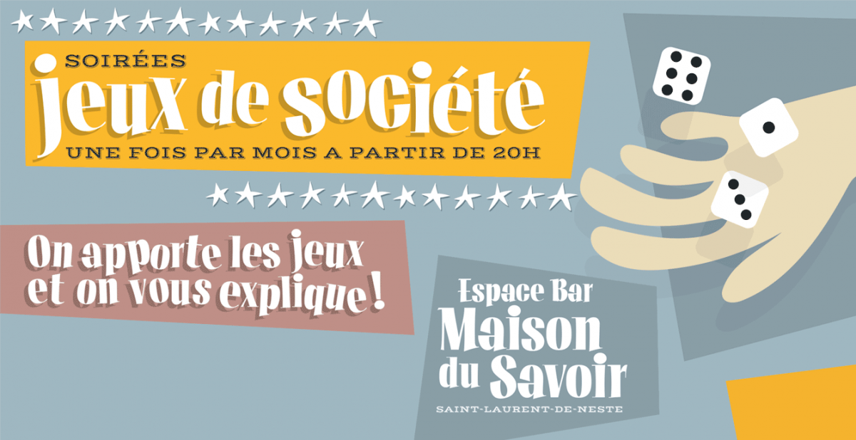Soirées jeux de société